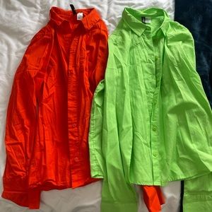 H&M SHIRT BUNDLE! 2for1$$ Size Xs, and S. Like new condition, only worn once😍